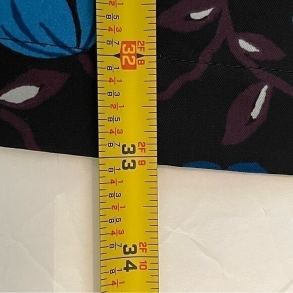 LOFT Bold Floral Print Career Office Work Shift Dress Women's NWOT Size XS - Picture 11 of 12